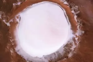 Кратерът Корольов - дом за бъдещите марсиански заселници