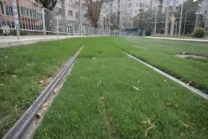 София прави "зелени релси" по трасето на трамвай №5