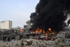 Новият пожар на пристанището в Бейрут е потушен 