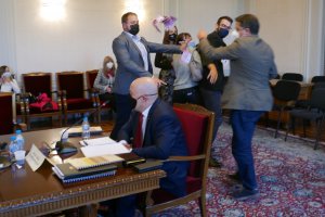 Главният прокурор Иван Гешев отказа да отговоря на въпроси по