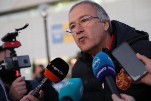 При завръщането на националния отбор по футбол от Дъблин където