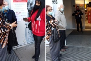 Грозните сцени с прогонени от търговската мрежа възрастни хора извън