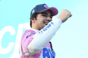 Младият канадски пилот на Рейсинг Пойнт Ланс Строл успя да