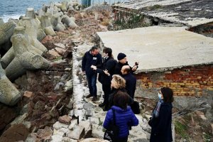 Министър Боил Банов и представители на Френската агенция за музеите