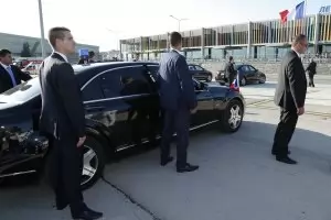 Автомобил на НСО е претърпял инцидент на магистрала "Тракия"