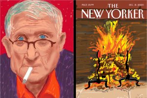 За последната корица на списание Ню Йоркър — в най кратките и