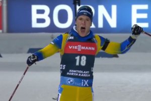 Най добрият ни биатлонист в момента Владимир Илиев спечели точки