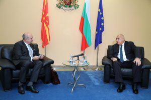 Премиерът Бойко Борисов се срещна  с пратеника на Република Северна