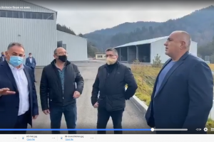 Навръх Коледа премиерът Бойко Борисов посети депо за сепариране за