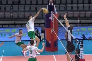 Мъжкият национален отбор по волейбол на България се класира убедително