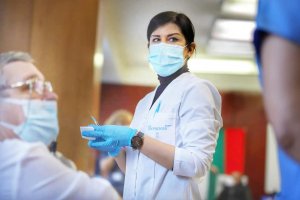 Честването на месеца от старта на ваксинирането срещу COVID 19 бе