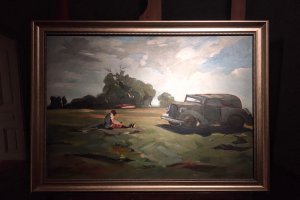 Изложба озаглавена Никола Танев на път в Националната галерия отвори