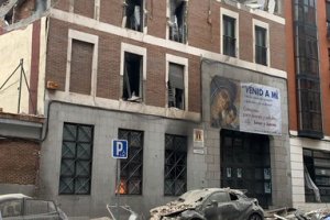 Силна експлозия унищожи осеметажна сграда в Мадрид предаде La Sexta