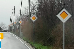 На пътна отсечка с дължина 360 метра в село Мадан