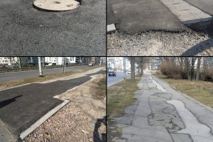 Ремонтът на столичния бул България е недовършен и некачествен сигнализира