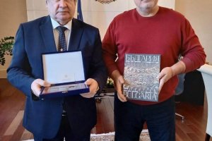 Във връзка с предстоящото приключване на мандата си Посланикът на