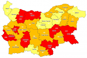 Започналата тези дни тенденция на повишаване на новите случаи продължава