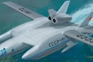 Екранопланът на СССР, който трябваше да лови американски подводници