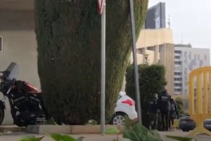 Полицейска акция бе извършена тази сутрин в офисите на Барселона