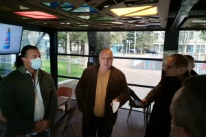Тази сутрин в Кюстендил пpeмиepът Бopиcoв и здpaвният миниcтъp Aнгeлoв