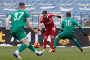 Дебютантът в елитното футболно първенство на България ЦСКА 1948 си