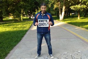 Журналистът на свободна практика от Силистра Димитър Пецов който миналата