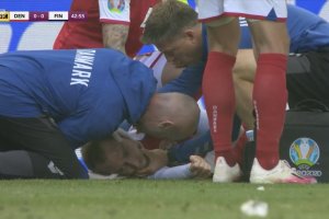 Нещастен случай прекъсна мач №3 от Евро 2020 по футбол