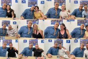 Бокочовекът прегърна провокаторка, тя повярва в него