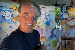 Бивш Джеймс Бонд преоткрил рисуването и вече продаващ картини за милиони подготвя първата си изложба