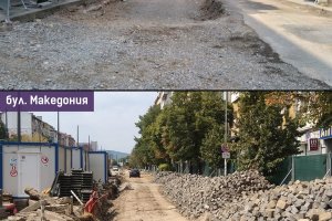  За огромно закъснение на реконструкцията на трамвайното трасе на линия