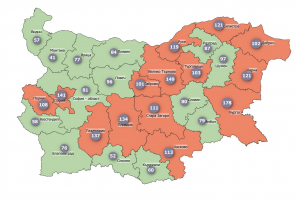 Новите случаи на COVID 19 за изминалото денонощие са по малко в