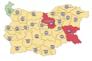 Затягането на мерките започна от Великотърновско и Благоевград