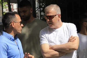 Собственикът и президент на Левски Наско Сираков реагира бързо на