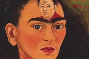 Фрида Кало плаче и чупи рекорди с Диего Ривера на челото 