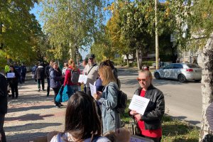 Протести срещу въвеждането на задължителен зелен сертификат за достъп до