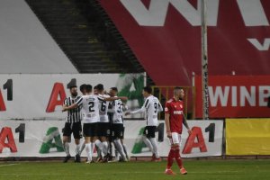 ЦСКА София записа първа загуба за сезона в първенството Тя бе