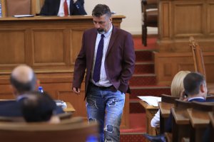 Двама от сценаристите на Шоуто на Слави Филип Станев и