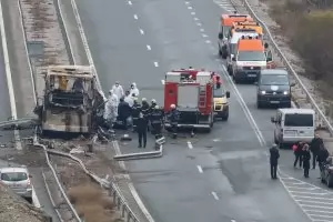Автобусът от катастрофата на "Струма" бил с фалшиви документи