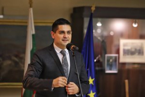 Новият министър на спорта Радостин Василев присъства на представянето на дигитализацията