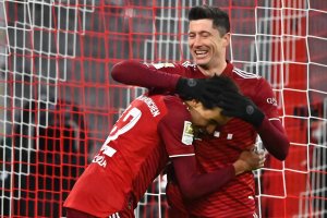 Роберт Левандовски завърши 2021 г с нов гол благодарение на