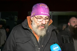 Известният със своята професия на ковач в Банско Радослав Сарафов