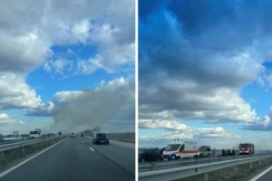 Тежка катастрофа с горящи автомобили затвори АМ Тракия ПТП то е