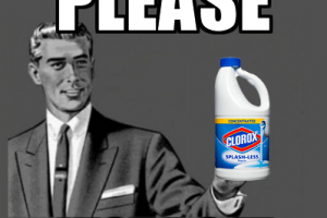 Бела съм бела юначе аз съм белината Аче Унищожавам микроби