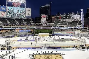 Зимната класика за първи път слезе под 0 градуса