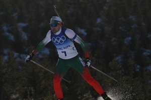 Мъжкият ни отбор по биатлон записа най предно 41 во място в