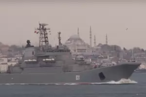 Турция въведе военен режим през протоците за руските кораби 