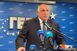 В емоционално изявление пред журналисти водачът на ГЕРБ Бойко Борисов