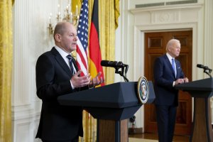 Американският президент Джо Байдън се срещна в понеделник с германския канцлер Олаф