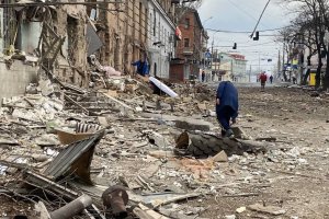 Градският съвет на Мариупол съобщи че детска болница е била