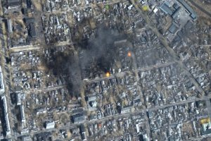 Украински полицай в град Мариупол предупреди че обсаденият пристанищен град